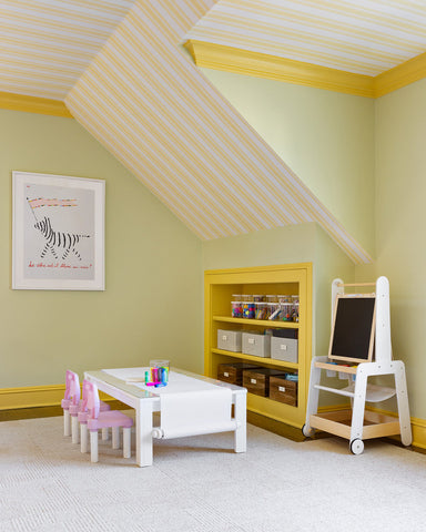 Transforming an Interior Designer's Westchester Playroom