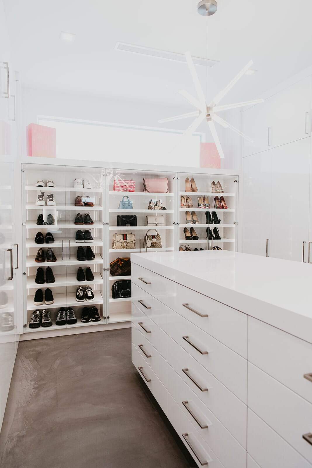 Space Lift: Master Closet in Minneapolis