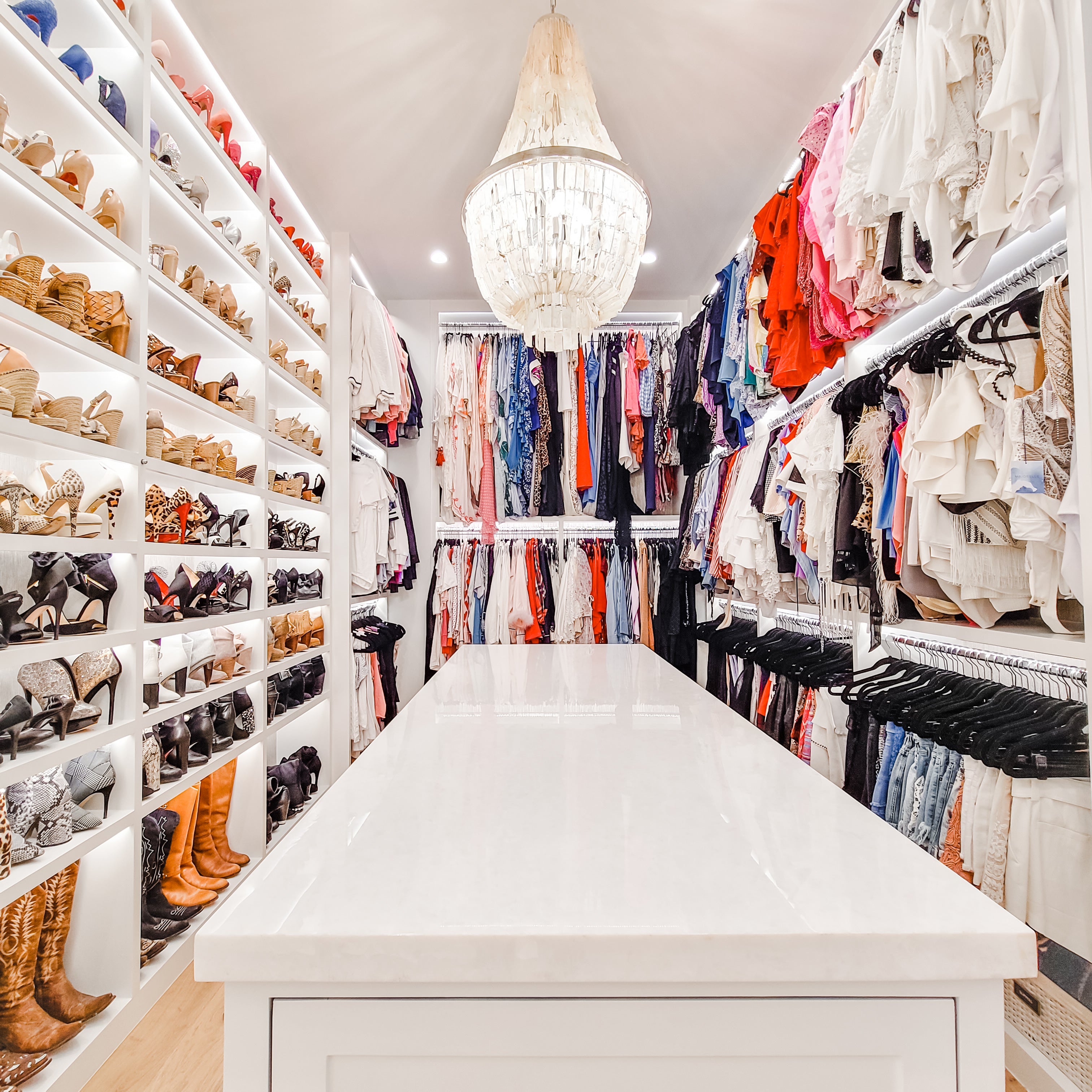 Space Lift | Texas Sized Primary Closet