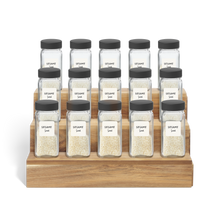 Load image into Gallery viewer, Spice Jar Set & Rack