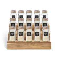 Load image into Gallery viewer, Spice Jar Set & Rack