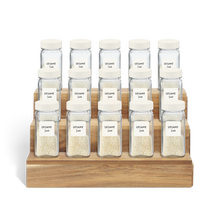 Load image into Gallery viewer, Spice Jar Set & Rack
