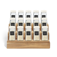 Load image into Gallery viewer, Spice Jar Set & Rack