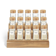 Load image into Gallery viewer, Spice Jar Set & Rack