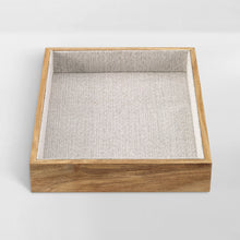 Load image into Gallery viewer, Lined Acacia Trays