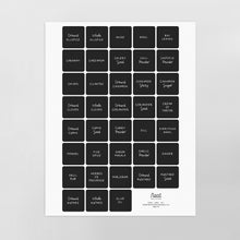 Load image into Gallery viewer, Spice Label Set