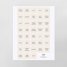 Load image into Gallery viewer, Spice Label Set