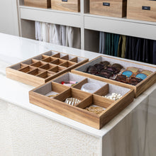 Load image into Gallery viewer, Lined Acacia Trays