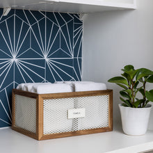 Load image into Gallery viewer, Perforated Acacia Baskets