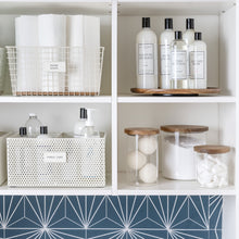 Load image into Gallery viewer, laundry storage with white removable organization labels
