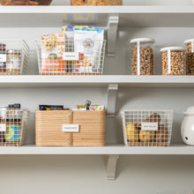 Load image into Gallery viewer, Reeded Rattan Bin
