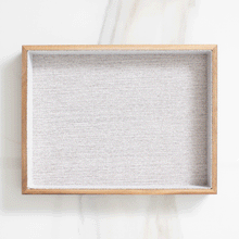 Load image into Gallery viewer, Lined Acacia Trays