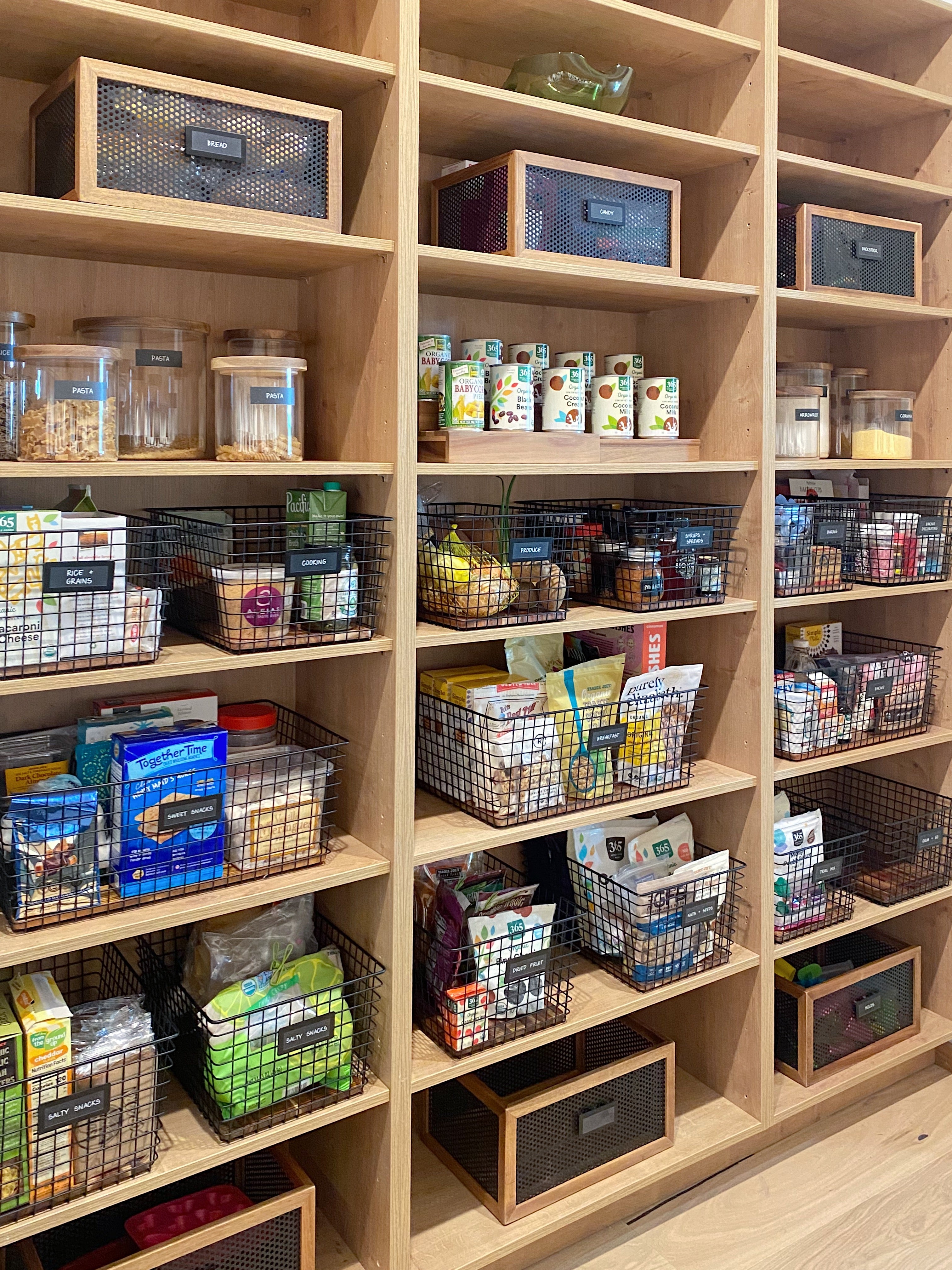 Streamlining a Hinsdale Pantry for a Family of Five