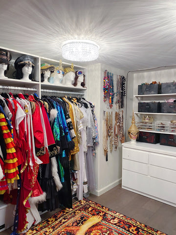 A Santa Barbara Costume Closet Makeover