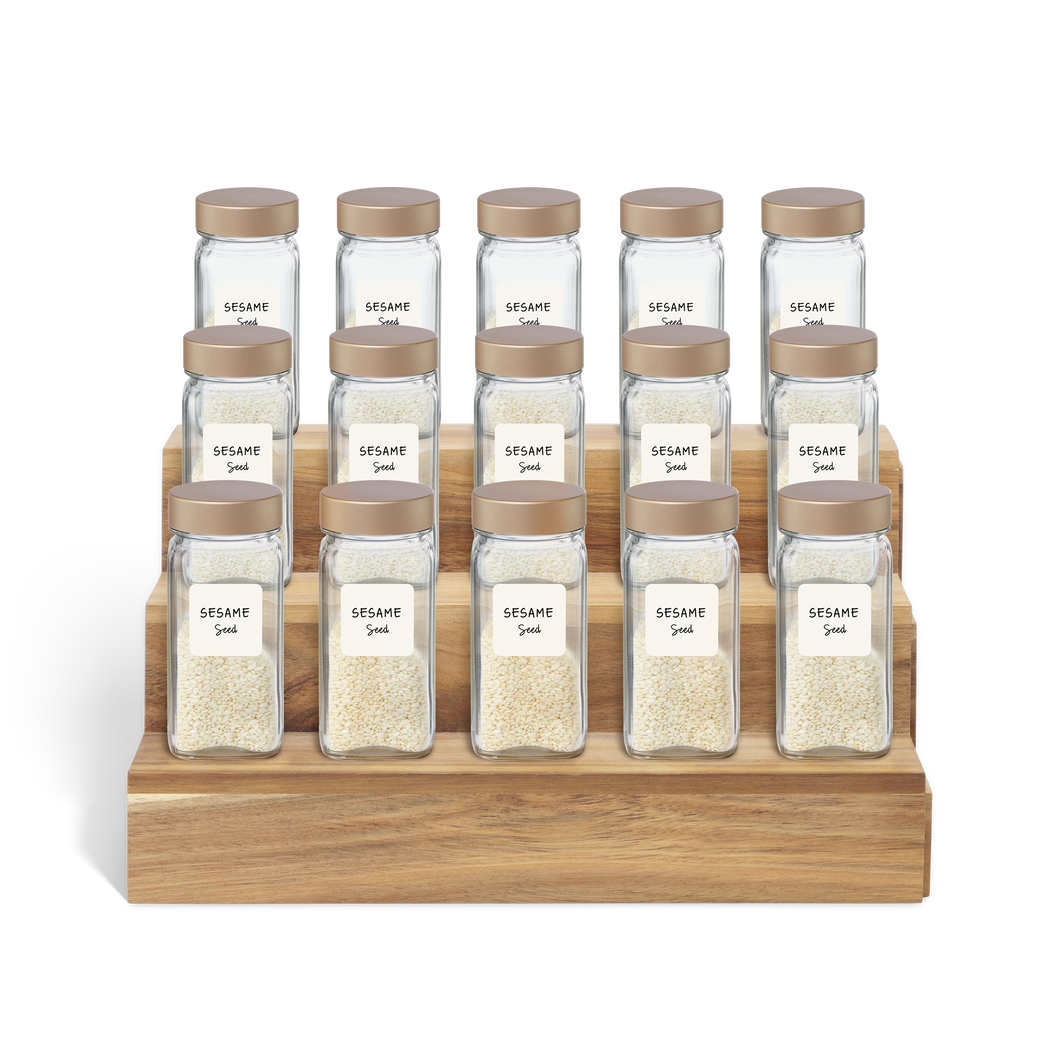 Spice Jar Set & Rack