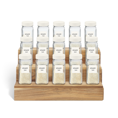 Spice Jar Set & Rack