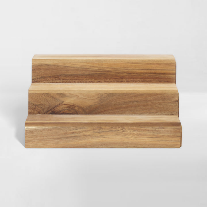 acacia wood riser