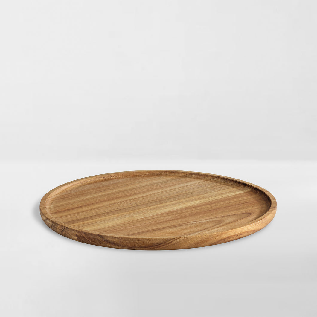 acacia wood turntable, lazy susan
