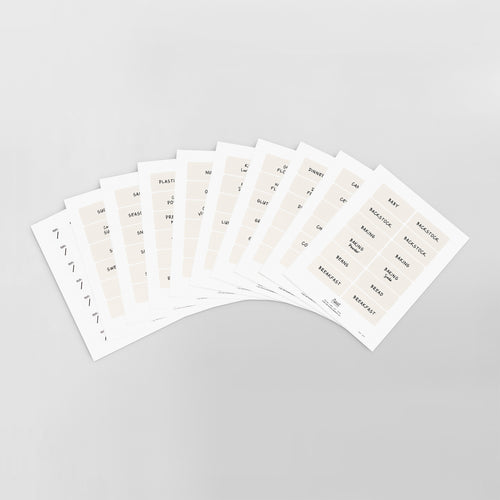 Pantry Label Set