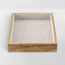 Load image into Gallery viewer, Lined Acacia Trays
